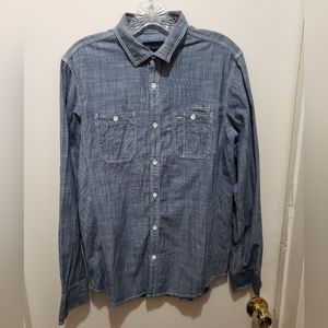 Men's Light Blue Button Down Shirt